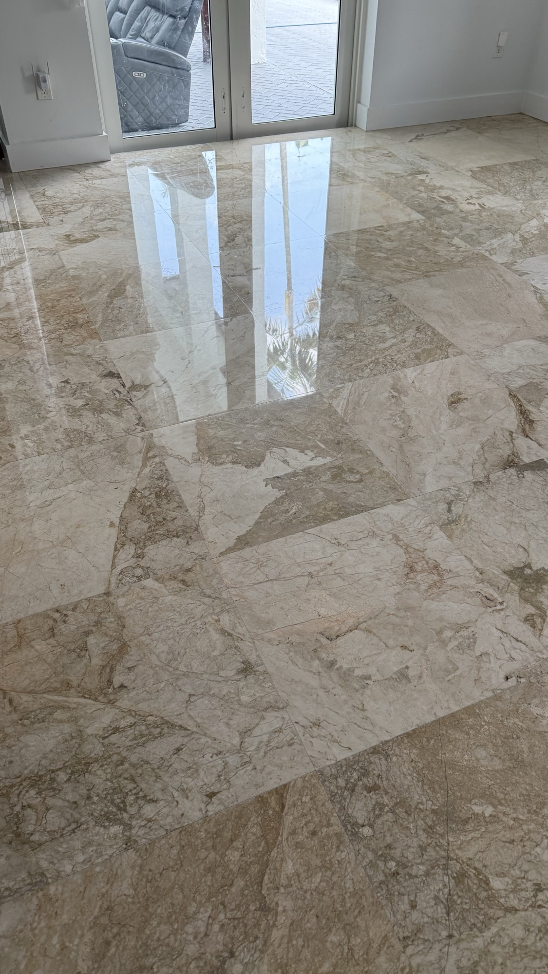 Finished floor after restoration